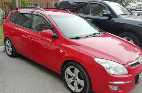 Дефлекторы окон (ветровики) Hyundai I30 I Wagon 2007-2011 (Хюндай Ай30) Кобра Тюнинг