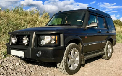 Дефлекторы окон (ветровики) Land Rover Discovery II 1998-2004 (Лэнд Ровер Дисковери) Кобра Тюнинг